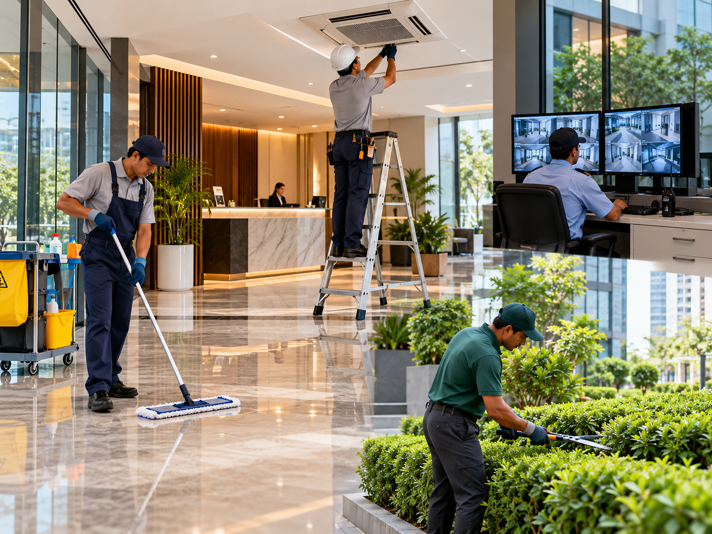 A thoughtfully designed, well-maintained interior